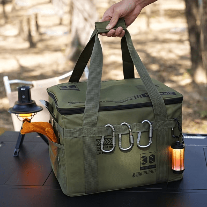 Heavy-Duty Large Capacity Camp - огляд і ціна Camping Cooking Organizer