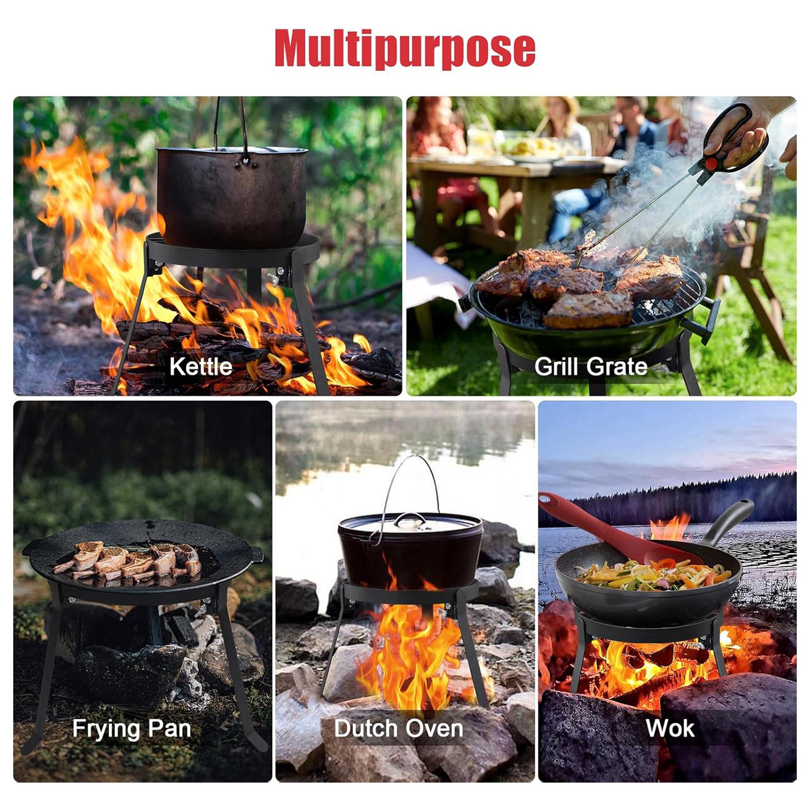 Foldable Cooking Campfire Trip - огляд і ціна Camping Hiking Cooking