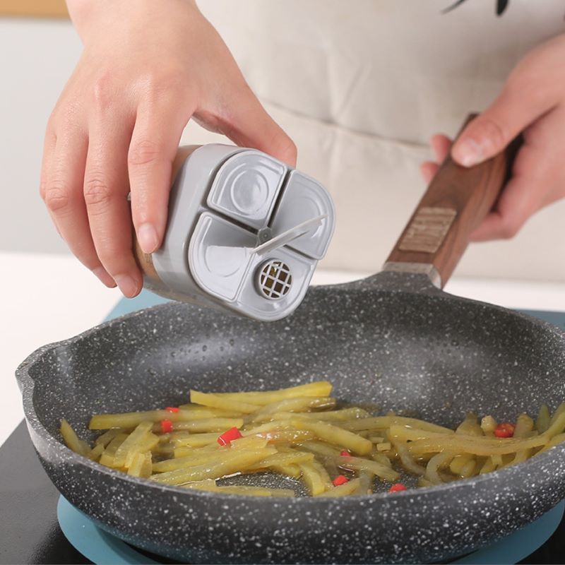 4-In-1 Transparent Spice Dispe - огляд і ціна Camping Cooking Container