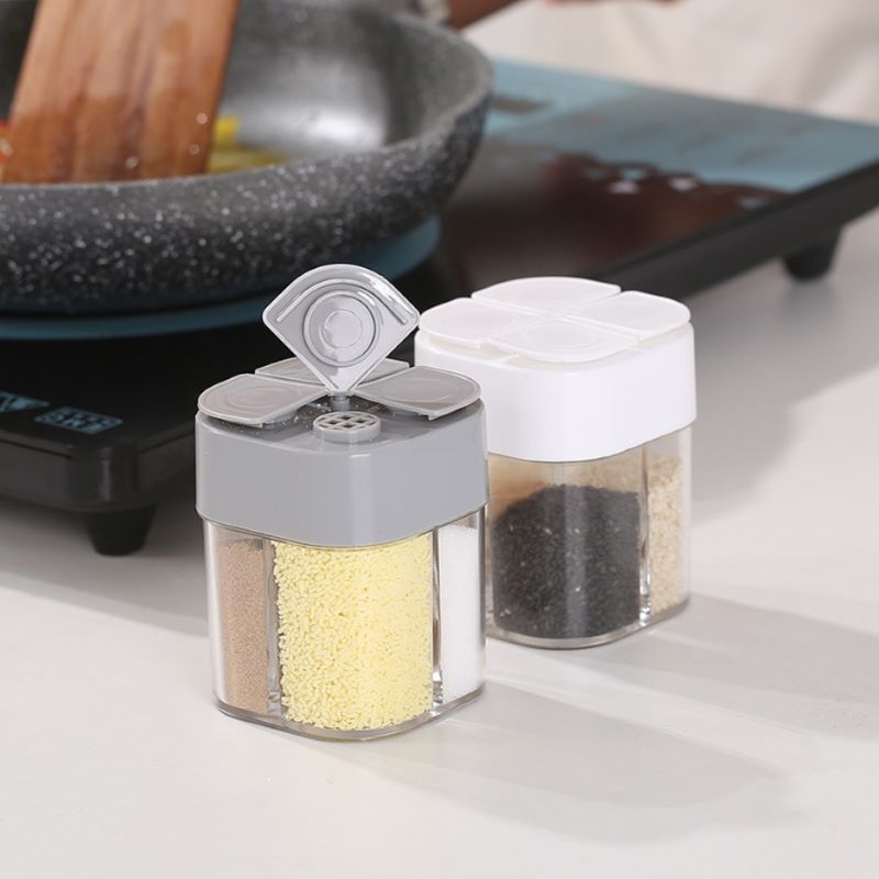 4-In-1 Transparent Spice Dispe - огляд і ціна Camping Cooking Container